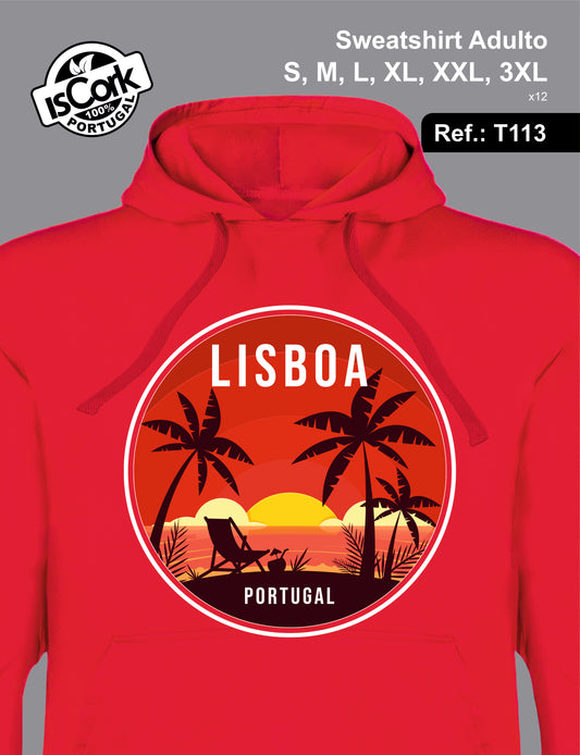 Sweatshirt Adulto Lisboa G479