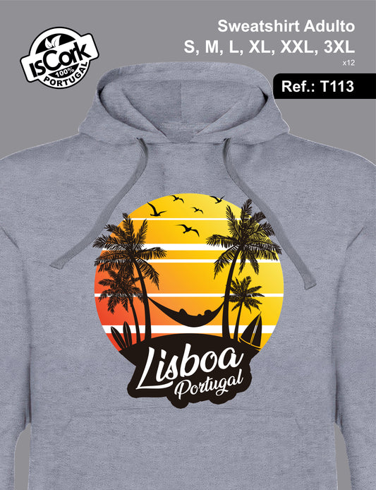 Sweatshirt Adulto Lisboa G485