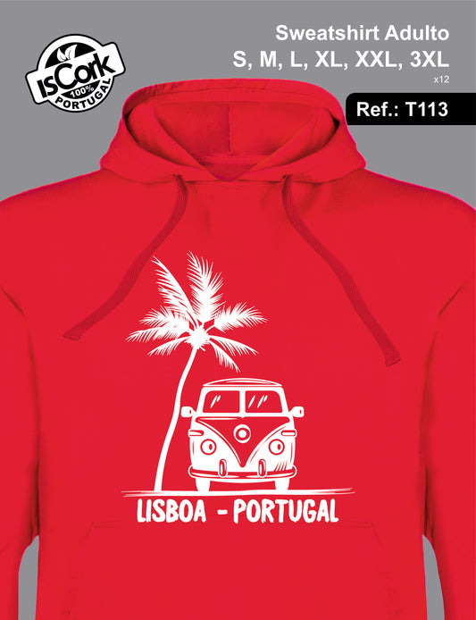 Sweatshirt Adulto Lisboa G494