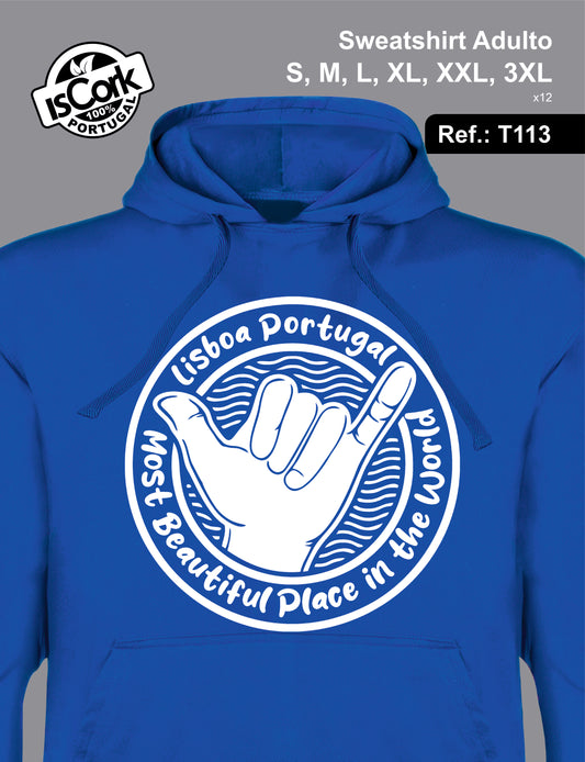 Sweatshirt Adulto Lisboa G501
