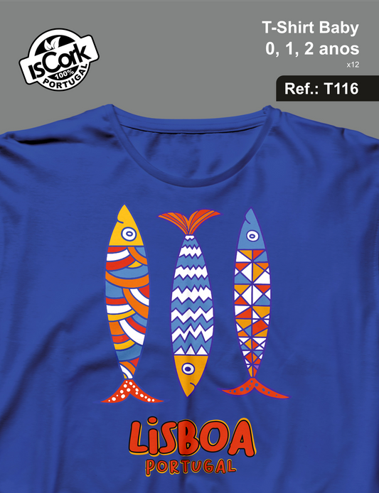 T-Shirt Baby Lisboa G513