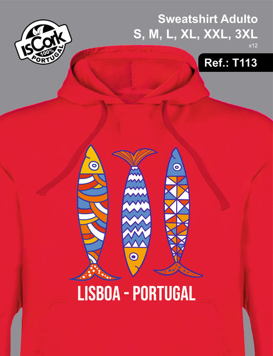Sweatshirt Adulto Lisboa G513