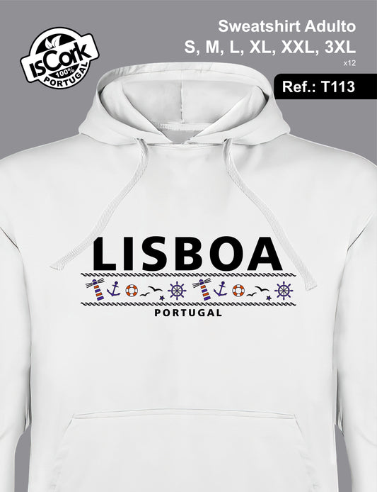 Sweatshirt Adulto Lisboa G519