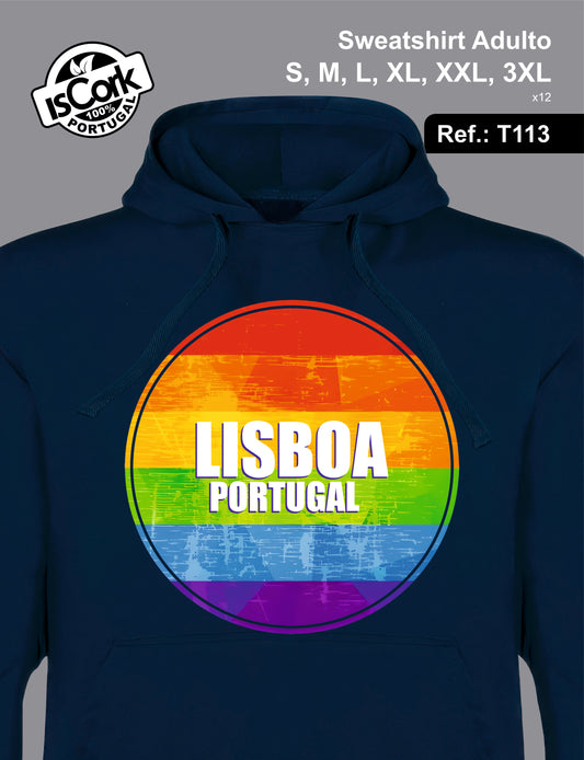 Sweatshirt Adulto Lisboa G541