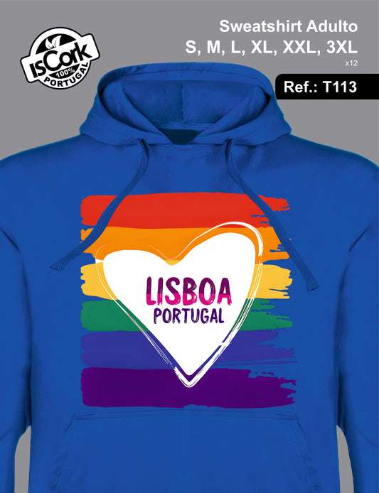 Sweatshirt Adulto Lisboa G543