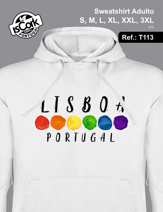Sweatshirt Adulto Lisboa G557