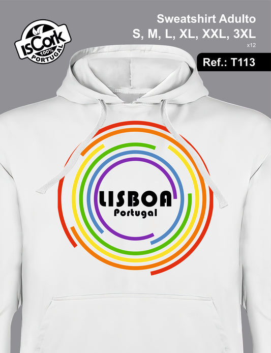 Sweatshirt Adulto Lisboa G560