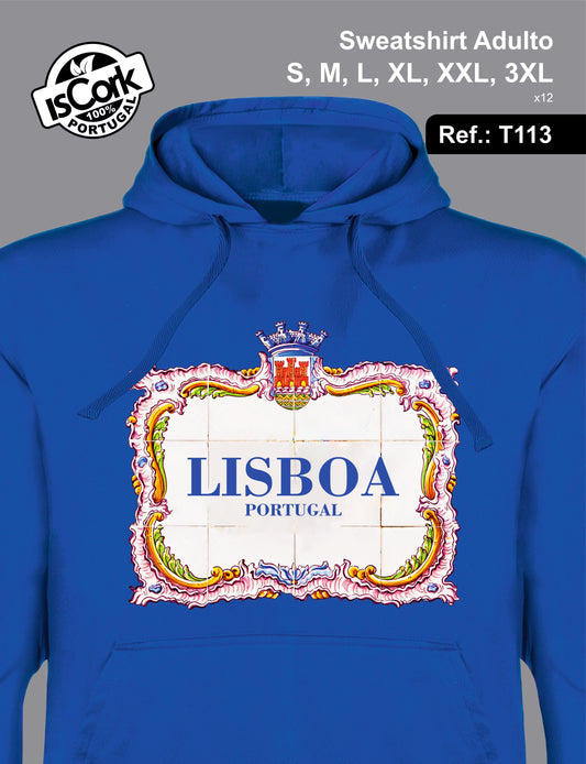 Sweatshirt Adulto Lisboa G564