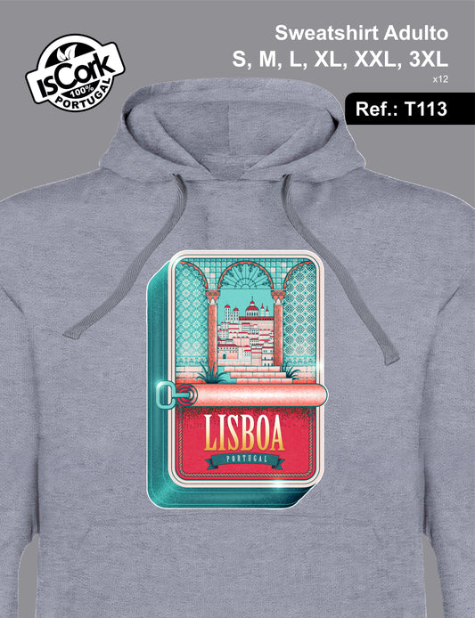 Sweatshirt Adulto Lisboa G577