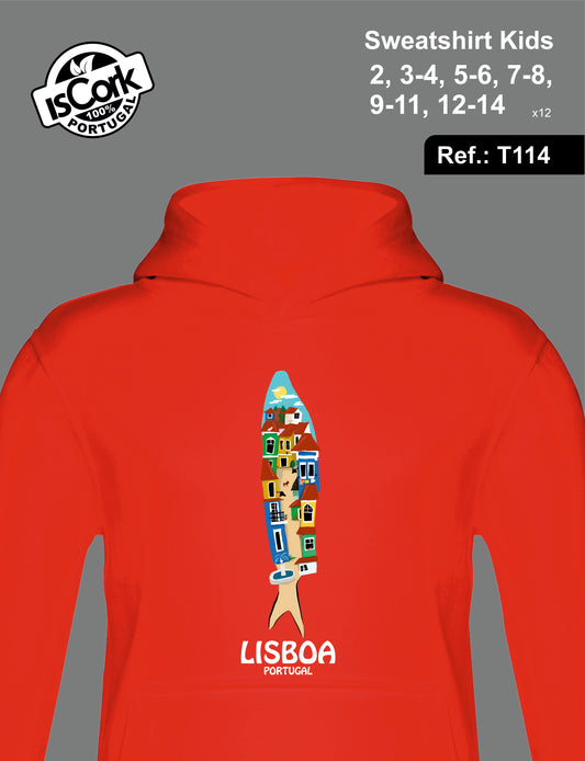 Sweatshirt Kids Lisboa G578