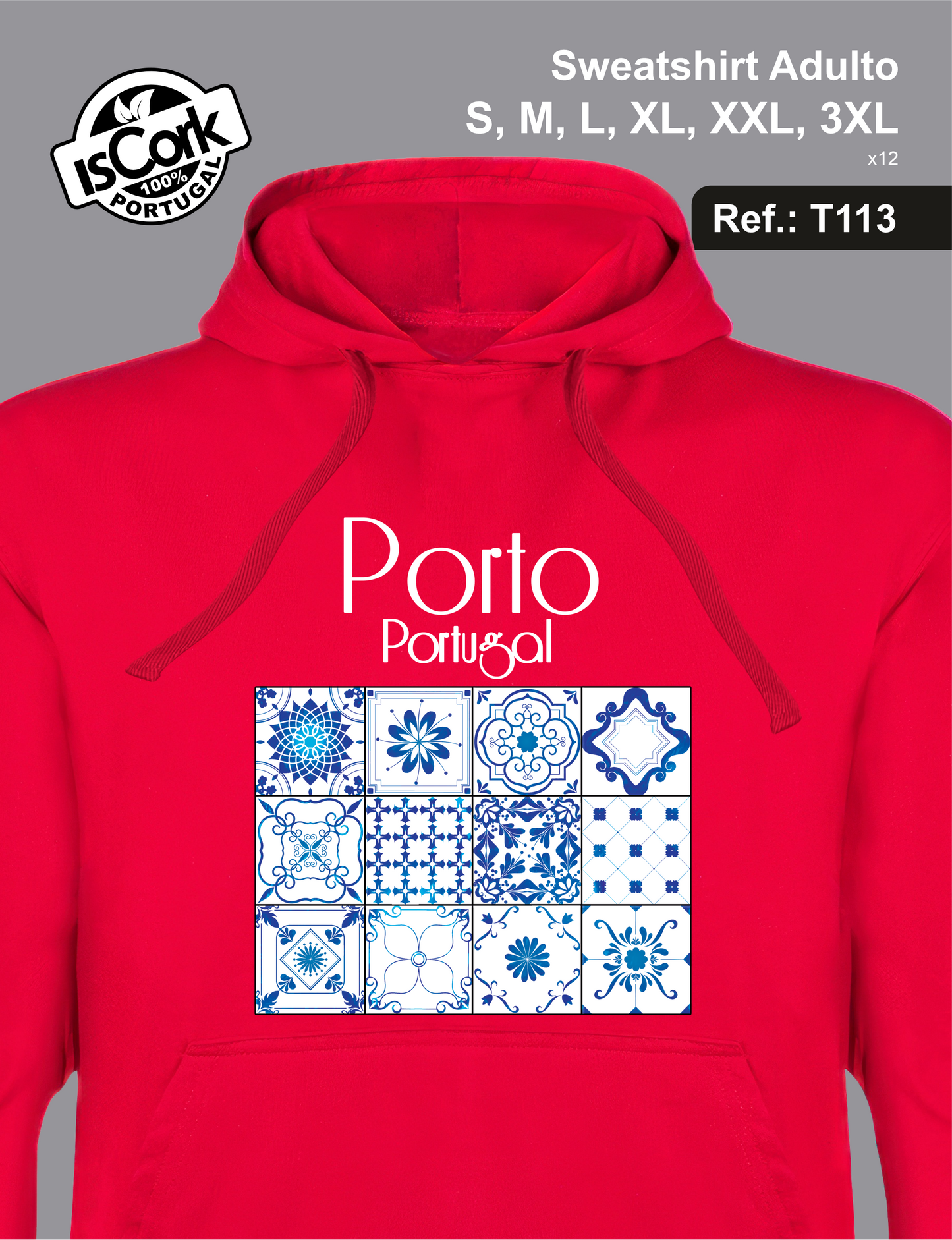Sweatshirt Adulto Porto G602
