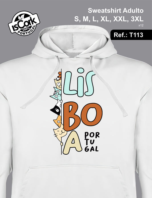 Sweatshirt Adulto Lisboa G638