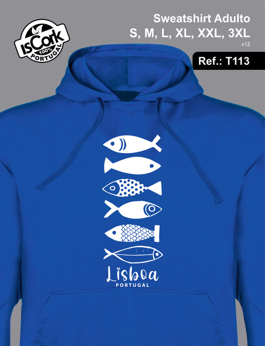 Sweatshirt Adulto Lisboa G652