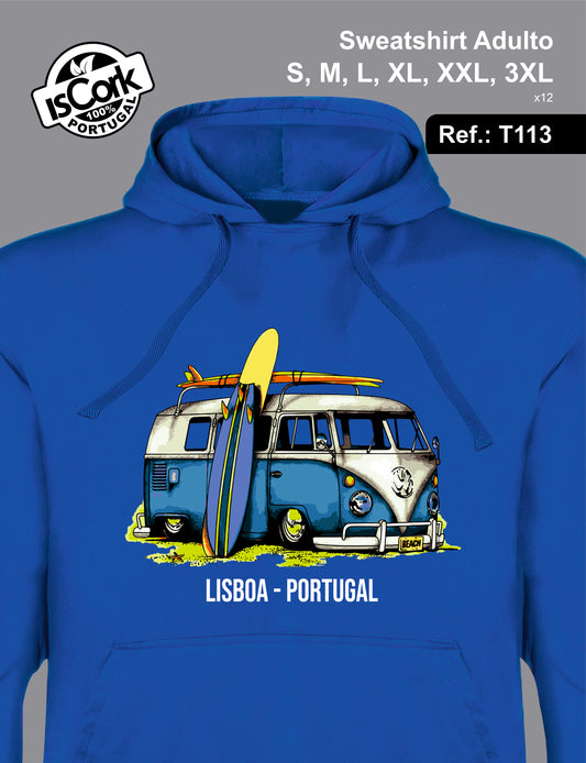 Sweatshirt Adulto Lisboa G65