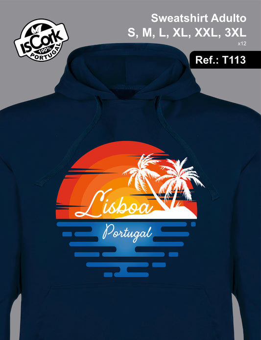 Sweatshirt Adulto Lisboa G697