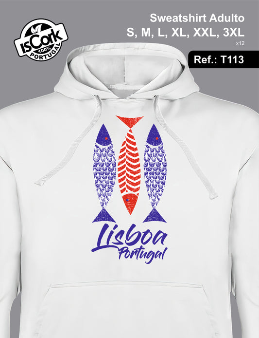 Sweatshirt Adulto Lisboa G736