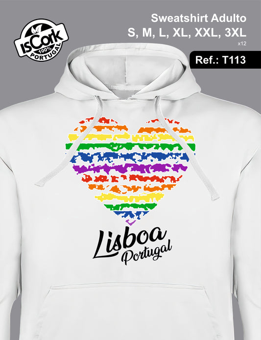 Sweatshirt Adulto Lisboa G749
