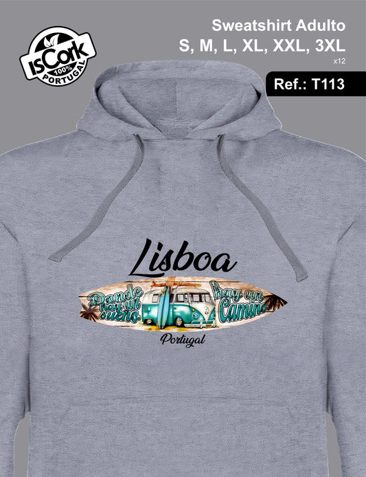Sweatshirt Adulto Lisboa G763