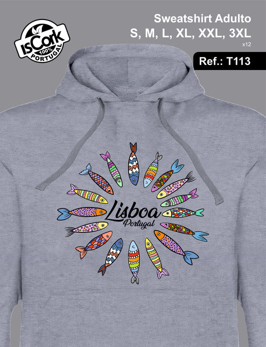 Sweatshirt Adulto Lisboa G778
