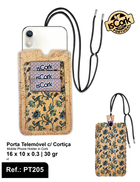 Porta Telemóvel c/cortija - Ref. PT205