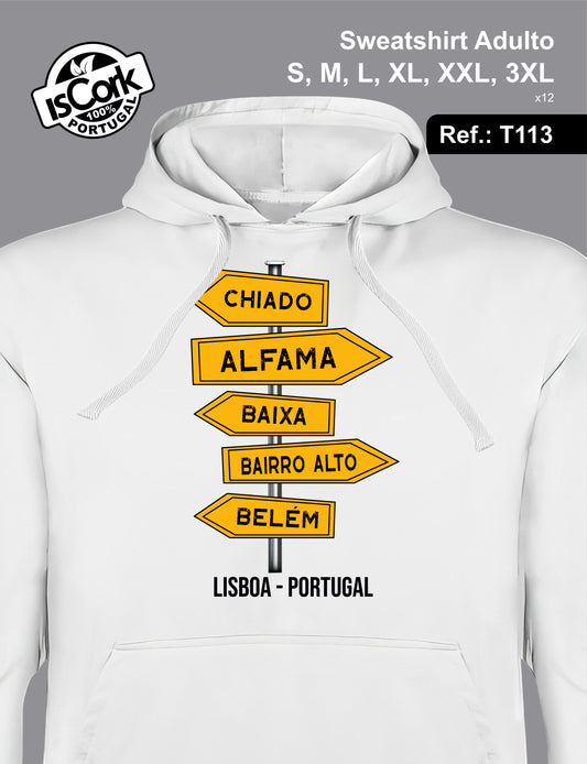 Sweatshirt Adulto Lisboa G791