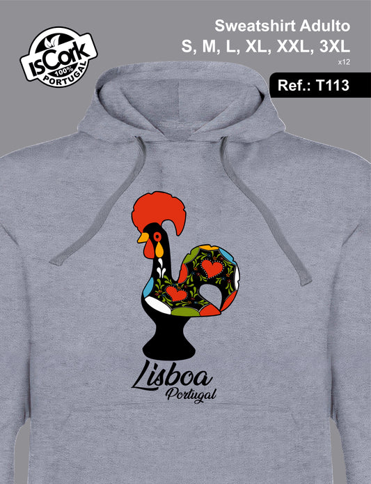 Sweatshirt Adulto Lisboa G833