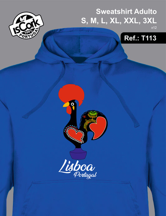 Sweatshirt Adulto Lisboa G836