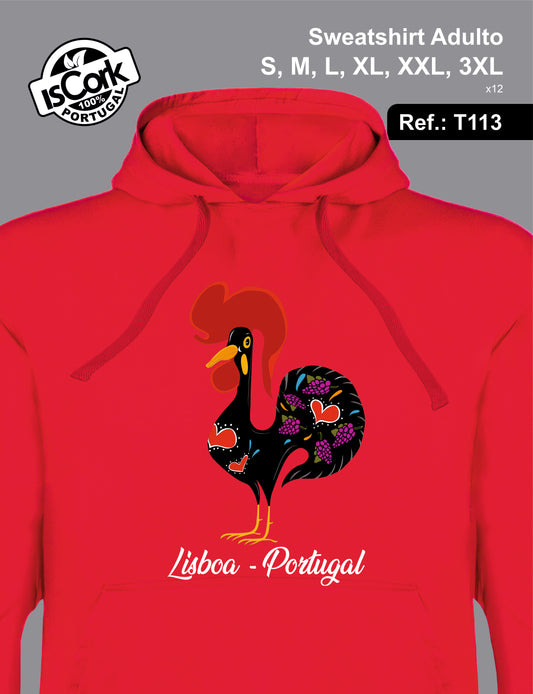 Sweatshirt Adulto Lisboa G838