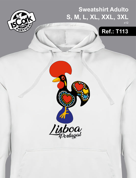 Sweatshirt Adulto Lisboa G844