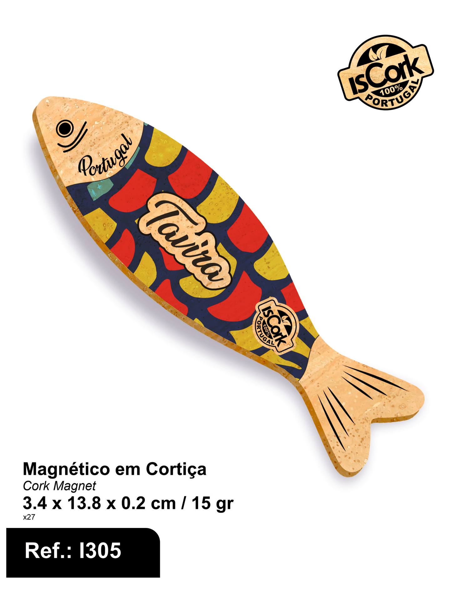 Magnético Sardinha Tavira G862
