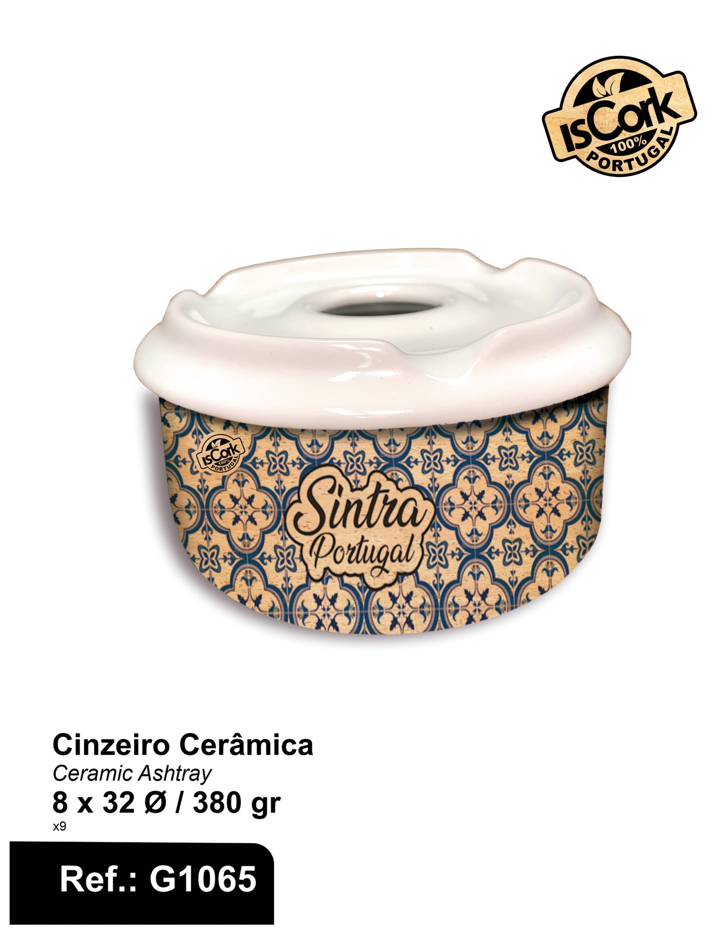 Cinzeiro Cerâmica Sintra G874