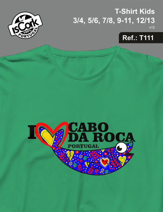 T-Shirt Kids Cabo da Roca G903