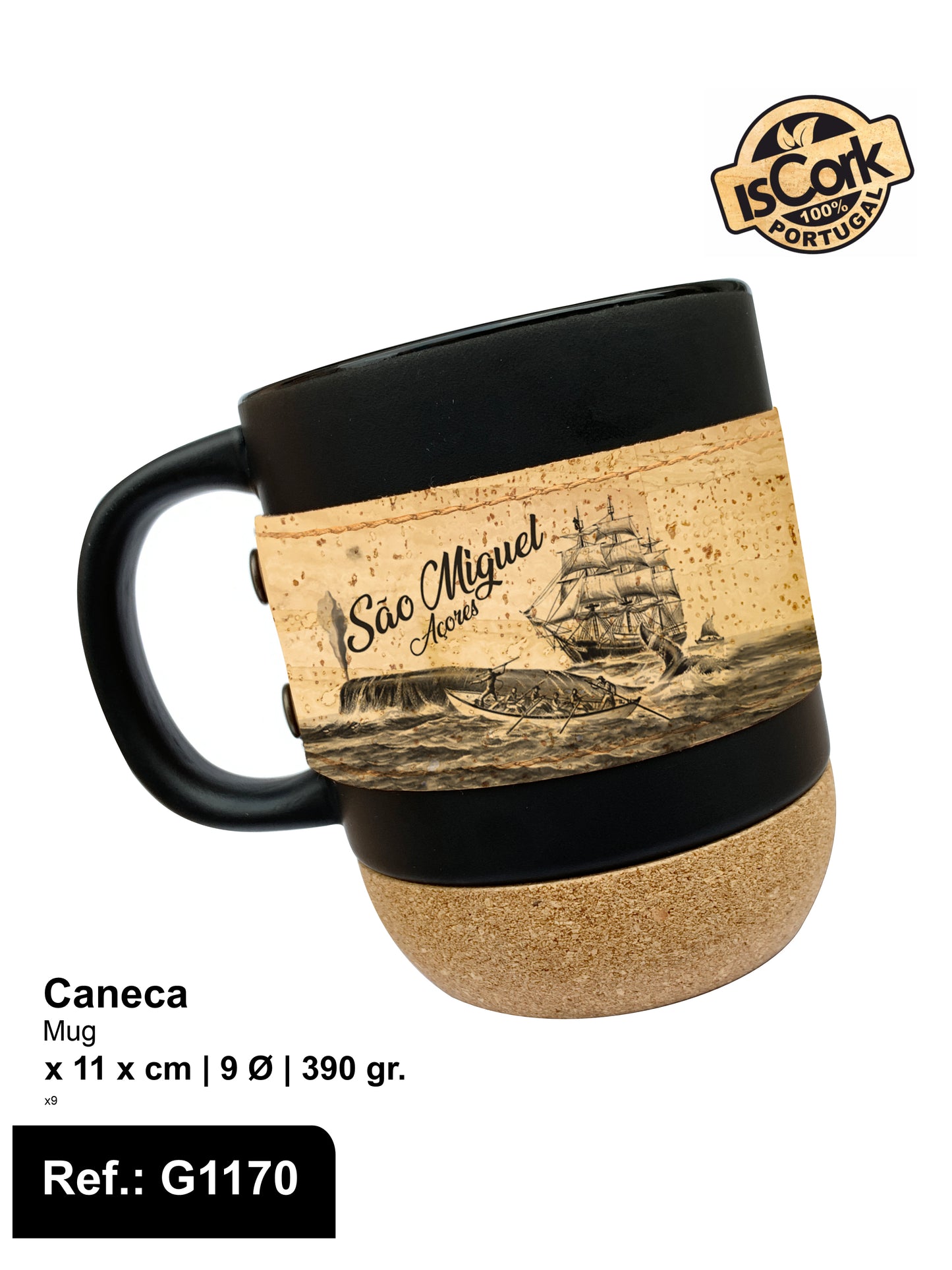 Caneca Cortiça São Miguel G934