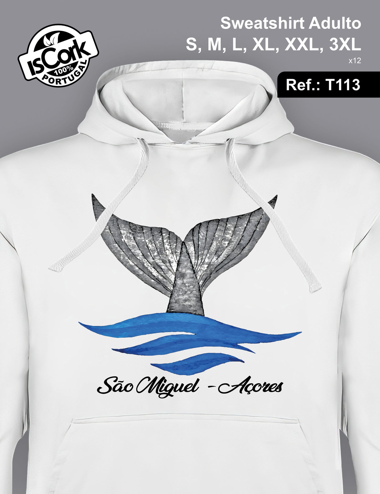 Sweatshirt Adulto São Miguel G943