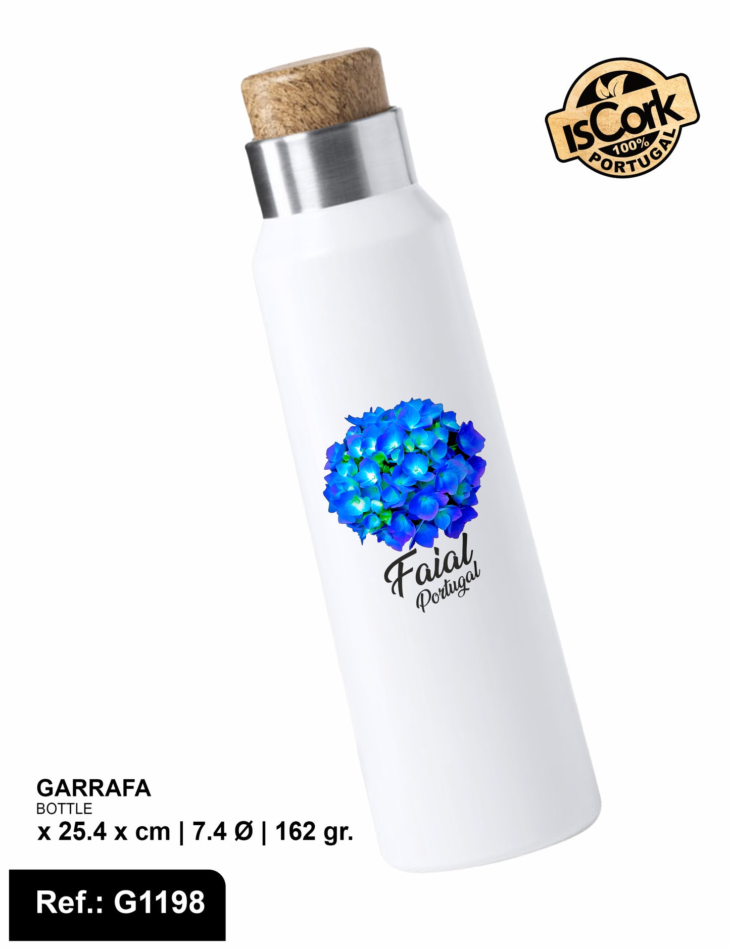 Garrafa Rolha Cortiça Faial G945