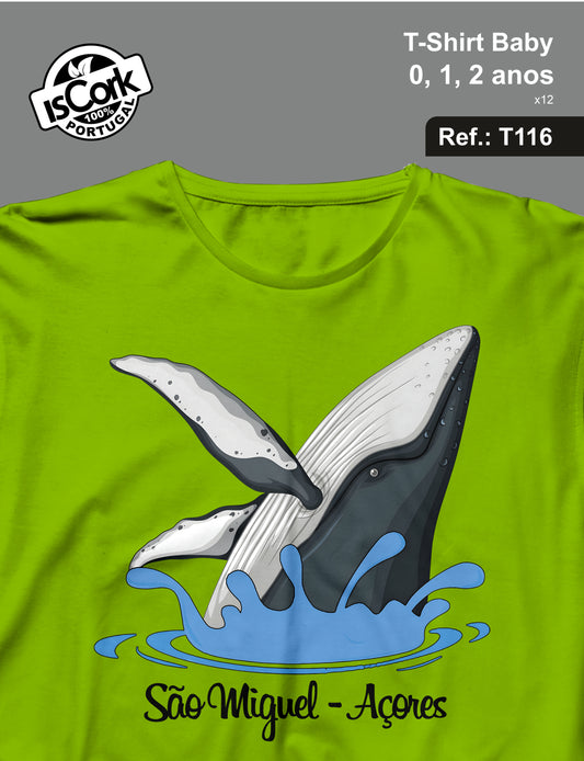 T-Shirt Baby São Miguel G956