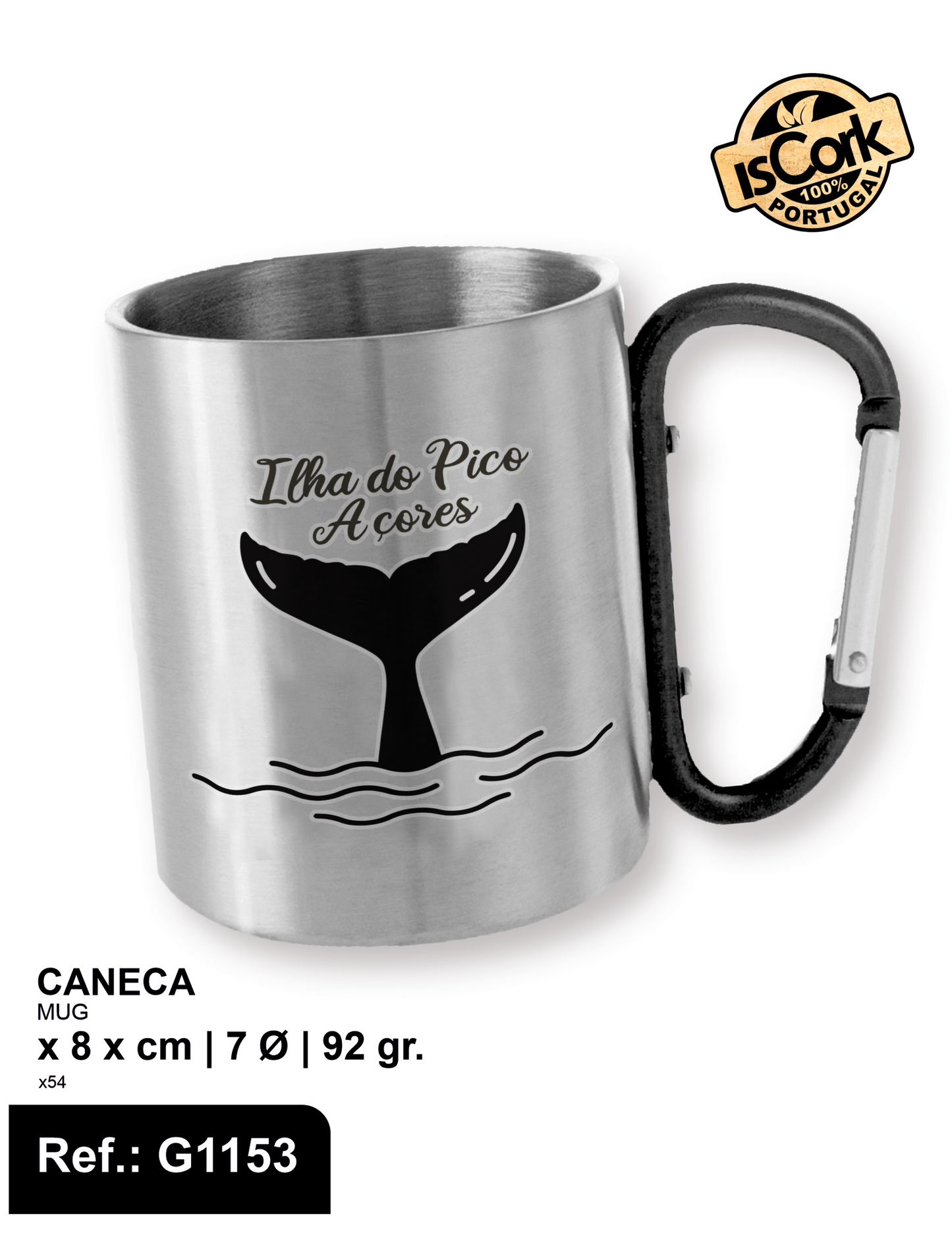 Caneca Metal Pico G971