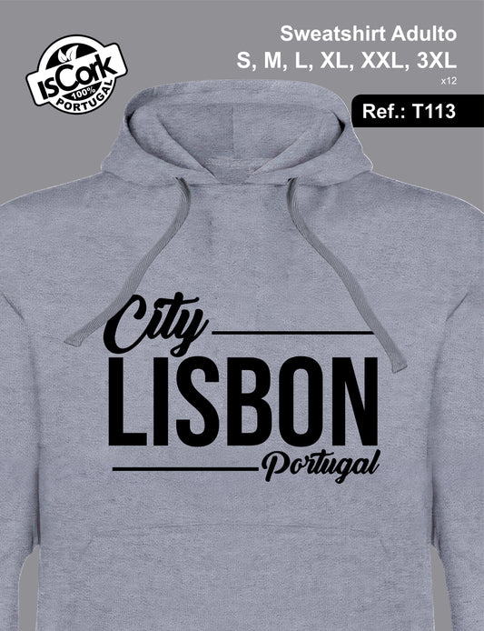 Sweatshirt Adulto Lisboa G976
