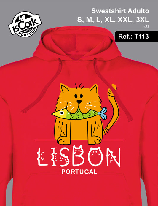 Sweatshirt Adulto Lisboa G987