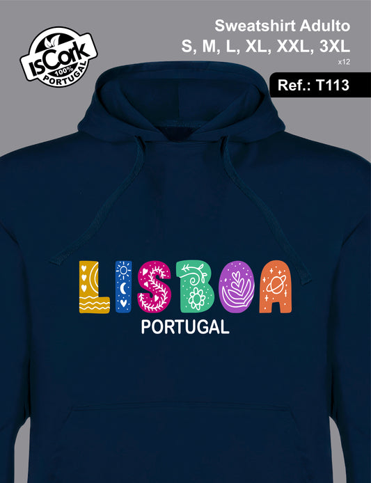Sweatshirt Adulto Lisboa G988