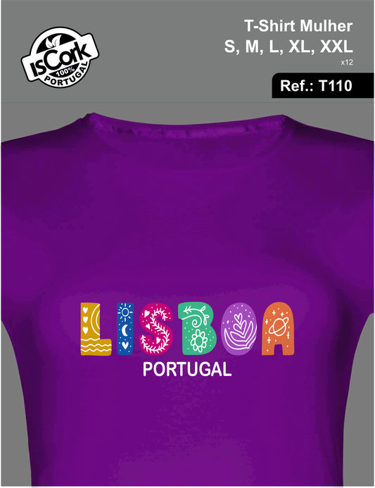 T-shirt Woman Lisboa G988