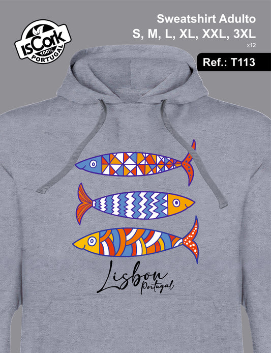 Sweatshirt Adulto Lisboa G991