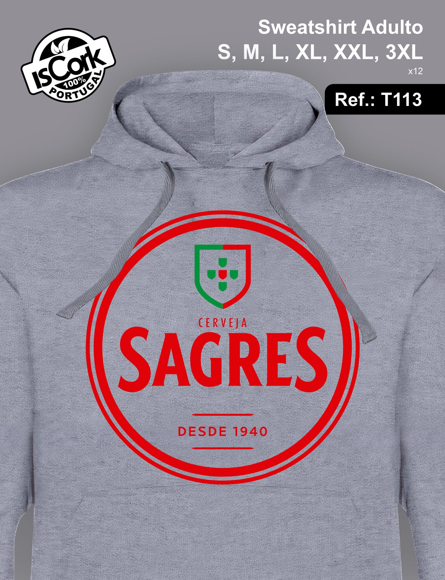 Sweatshirt Adulto G999