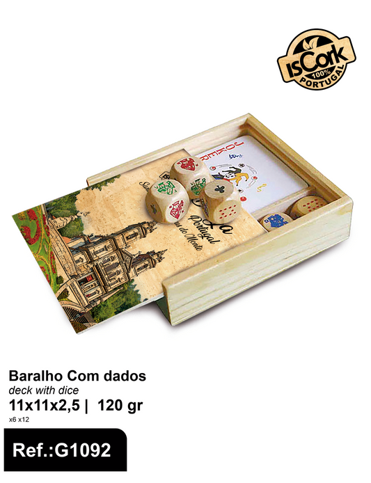 Baralho com dados Braga I-01
