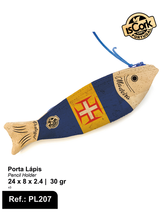 Porta Lápis Madeira I-02
