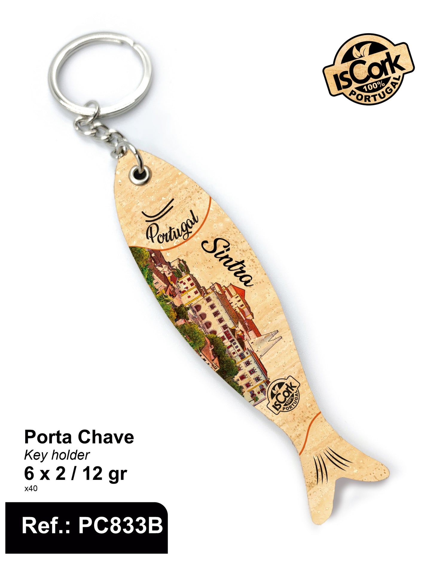Porta Chave Sardinha Sintra I-03