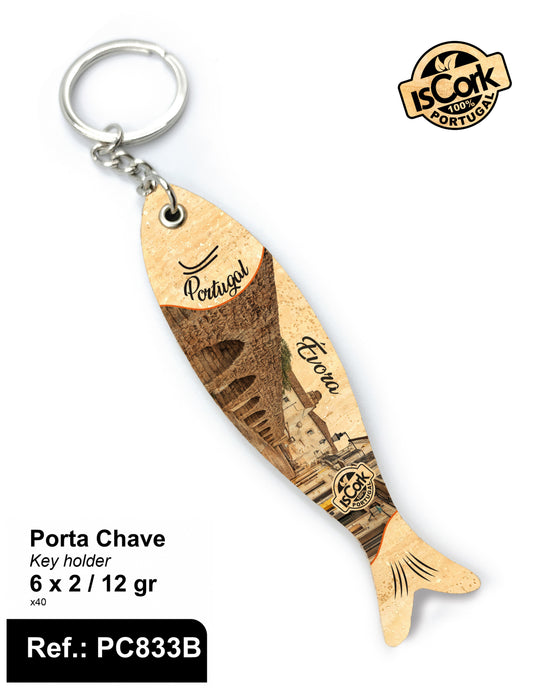 Porta Chave Sardinha Évora I-05