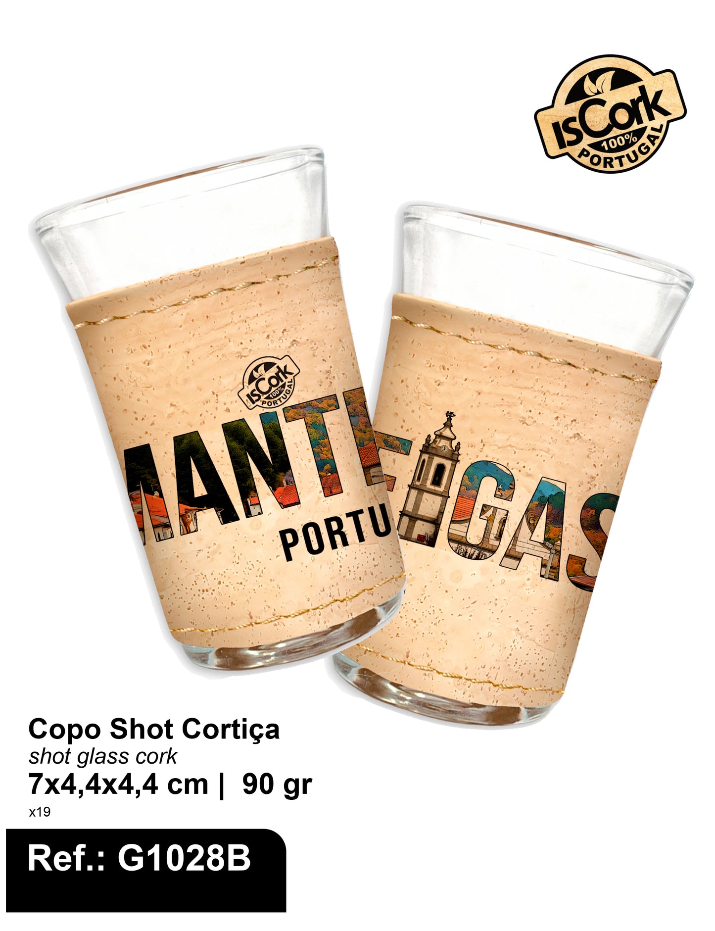Copo Shot Cortiça Manteigas I-06