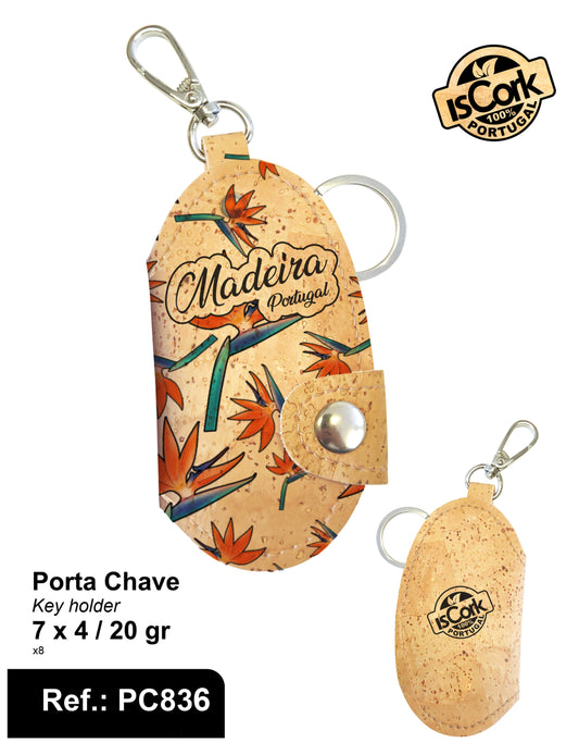 Porta Chave Madeira I-08