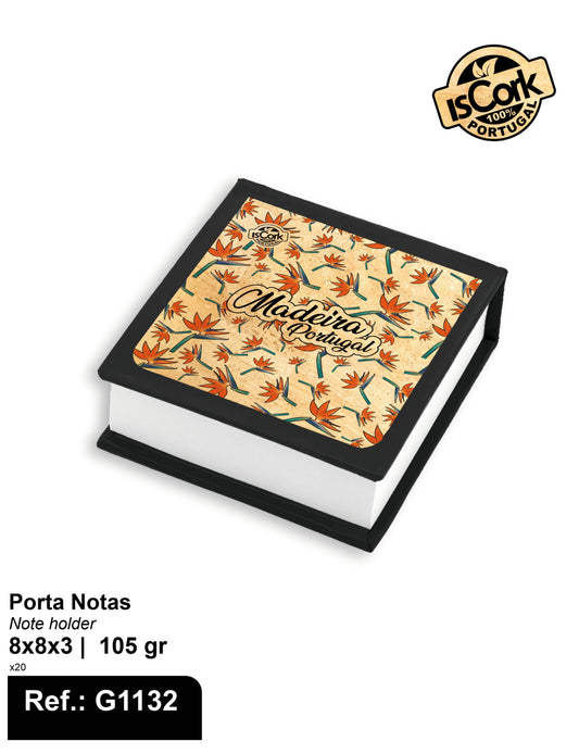 Porta Notas Madeira I-08